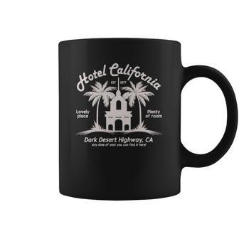 Vintage Retro Cool Hotel California Dark Desert Highway Coffee Mug | Favorety CA