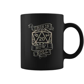 Vintage Role Playing Tabletop This Is How I Roll Coffee Mug | Favorety CA