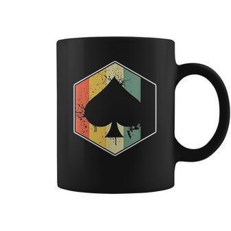 Vintage Spade Retro Poker Card Symbol Casino Coffee Mug | Favorety DE