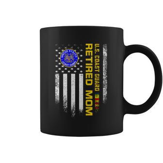 Vintage Usa Flag Us Coast Guard Vietnam Veteran Retired Mom Gift Graphic Design Printed Casual Daily Basic Coffee Mug | Favorety DE