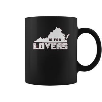 Virginia Lovers State Heart Vintage Throwback Gift Coffee Mug | Favorety