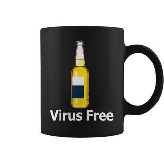 Virus Free Beer Bottle Coffee Mug | Favorety