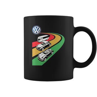 Volkswagen 3 Cars Coffee Mug | Favorety UK