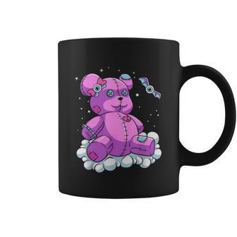 Voodoo Doll Pastel Goth Teddy Bear Witchcraft Halloween Coffee Mug | Favorety DE