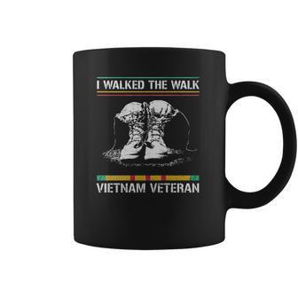 I Walked The Walk Vietnam Veteran Aesthetic Gift 2022 Coffee Mug | Favorety CA