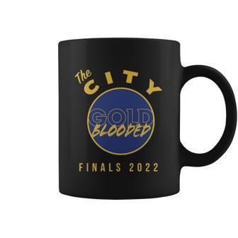 Warriors Finals 2022 Basketball Gold Blooded Warriors Graphic Design Printed Casual Daily Basic V4 Coffee Mug | Favorety UK