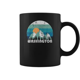 Washington State Retro Vintage Coffee Mug | Favorety