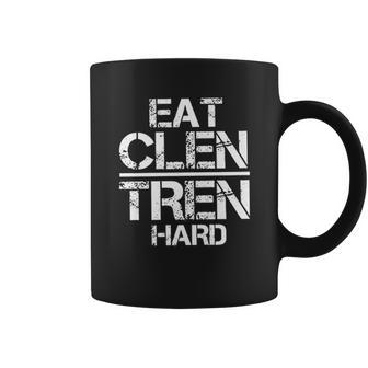 Weightlifting Eat Clen Tren Hard Coffee Mug | Favorety DE