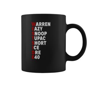 Westside - Warren Eazy Snoop Tupac Short Ice Dre E40 Coffee Mug | Favorety