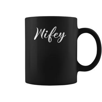 Wifey Gift For Newlyweds Couples Her Mrs Wife Women Coffee Mug | Favorety AU