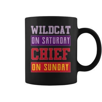 Wildcat On Saturday Chief On Sunday Coffee Mug | Favorety