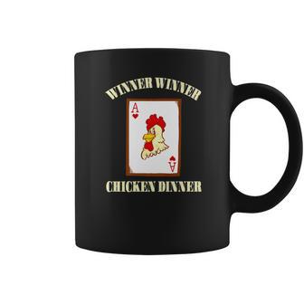 Winner Chicken Lucky Casino Gambling Blackjack Coffee Mug | Favorety