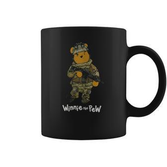 Winnie The Pew Bear Soldier Coffee Mug | Favorety CA