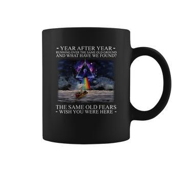 Wish You Were Here Delicate Sound Of Thunder Lyrics Pink Floyd Shirt Coffee Mug | Favorety UK