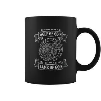 Wolf Of Odin Norse Viking Mythology Vegvisir Coffee Mug | Favorety DE