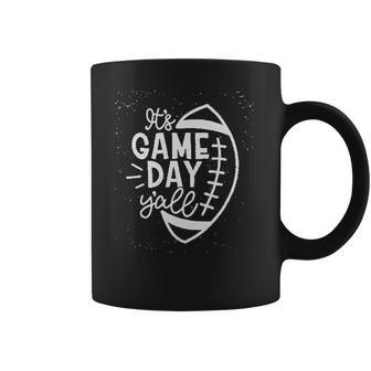 Women Its Game Day Yall Football Super Bowl Sunday Casual Coffee Mug | Favorety AU