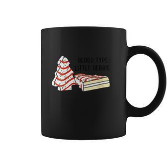 Womens Blood Type Little Debbie Inspired Tree Snack Cake Coffee Mug | Favorety UK