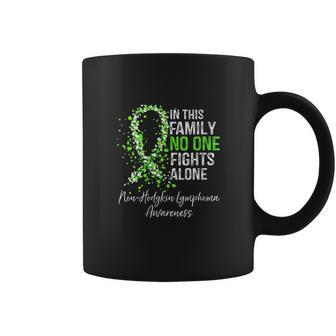 Womens In This Family No One Fights Alone Non-Hodgkin Lymphoma Coffee Mug | Favorety CA