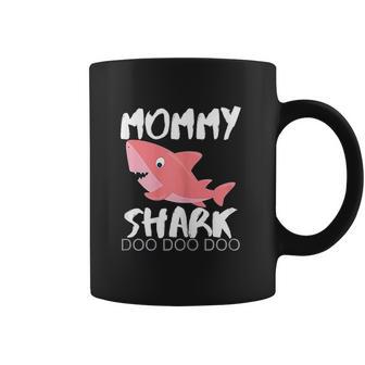 Womens Mommy Shark Mothers Day Gift For Wife Birthday Christmas Coffee Mug | Favorety DE