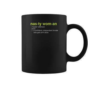 Womens Nasty Woman Dictionary Definition Coffee Mug | Favorety