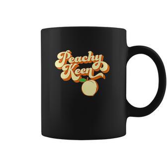 Womens Retro 1980S Peachy Keen Coffee Mug | Favorety AU