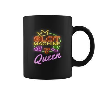 Womens Slot Machine Queen Casino Funny Gambling Coffee Mug | Favorety CA