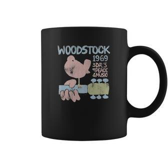 Woodstock 50 Years Dove Coffee Mug | Favorety