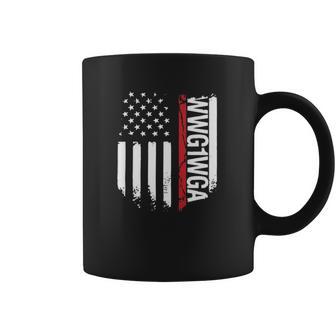 Wwg1wga American Flag Coffee Mug | Favorety