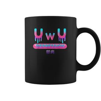 Yami Kawaii Owo Uwu Pastel Goth Harajuku Indie Aesthetic Sad Coffee Mug | Favorety CA