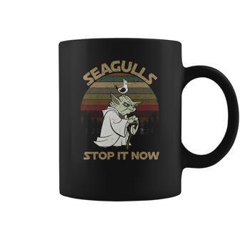 Yoda Seagulls Stop It Now Vintage Shirt Coffee Mug | Favorety DE