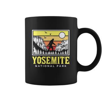 Yosemite National Park Us Bigfoot Sasquatch Yeti Funny Gift Coffee Mug | Favorety CA