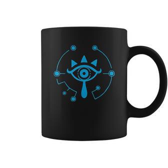 Zelda Breath Of The Wild Sheikah Eye Logo Graphic Coffee Mug | Favorety DE