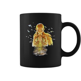 Zelda Breath Of The Wild Zelda Watercolor Coffee Mug | Favorety CA