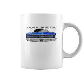 1969 Ford Galaxie Ltd Two Sided Blue Coffee Mug | Favorety UK