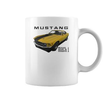 1970 Ford Mach1 Yellow Coffee Mug | Favorety