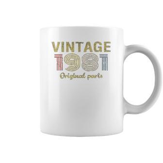 40Th Birthday Gift Retro Birthday Vintage 1981 Coffee Mug | Favorety UK