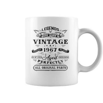 55Th Birthday Gift For Legends Born 1967 55 Years Old Vintage Coffee Mug | Favorety CA