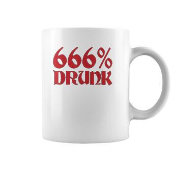 666 Drunk Satanism Coffee Mug | Favorety AU