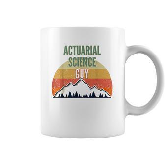 Actuarial Science Gift For Men Actuarial Science Guy Coffee Mug | Favorety CA