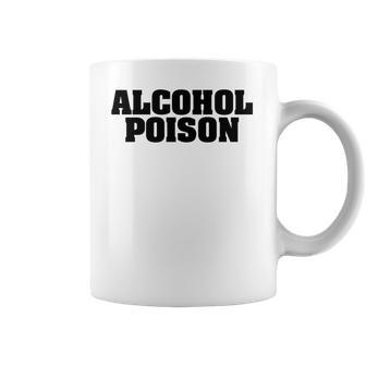 Adul Alcohol Poison Tees Wine Beer Whiskey Vodka Gift Coffee Mug | Favorety UK