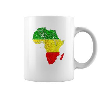 Africa Map Reggae Rasta Coffee Mug | Favorety UK