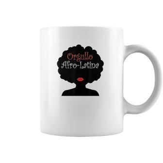 Afro Latina Proud Latinx Orgullo Black Spanish Coffee Mug | Favorety