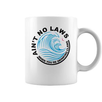 Aint No Laws Tshirt - White Claw Coffee Mug | Favorety UK