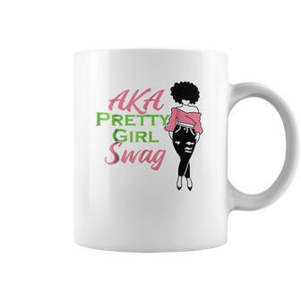 Aka Pretty Girl Swag Alpha Sorority Kappa Pink Gift Coffee Mug | Favorety AU