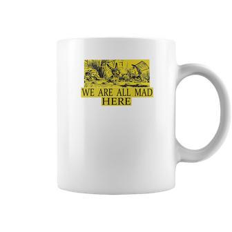 Alice In Wonderland Madhatter White Rabbit Men Women Coffee Mug | Favorety