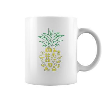 Aloha Pineapple Pharmacist Summer Pharmacy Coffee Mug | Favorety UK