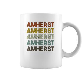 Amherst Massachusetts Retro Vintage Coffee Mug | Favorety