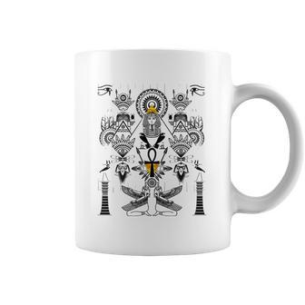 Ancient Egypt Egyptian Hieroglyphics 5 Kemetic King Coffee Mug | Favorety AU