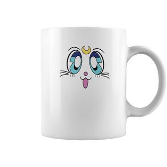 Anime Girls Sailor Of The Moon Princess White Face Cat Coffee Mug | Favorety CA