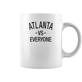 Atlanta Vs Everyone Sports Fan Graphic Ringer Coffee Mug | Favorety CA